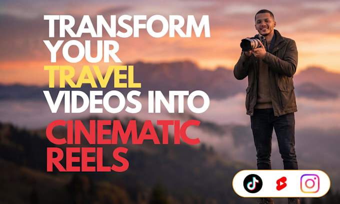 repurpose and edit your travel videos into engaging cinematic reels