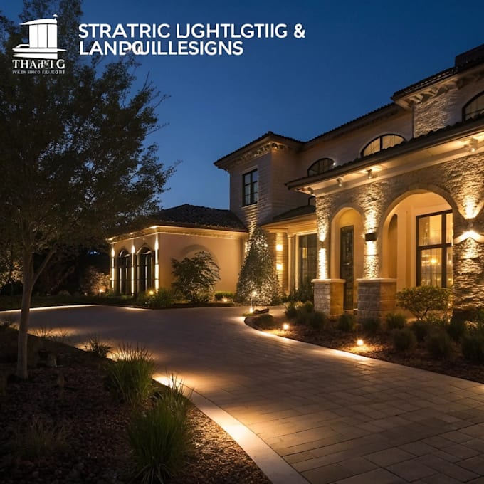 do exterior lighting design, facade or landscape lighting