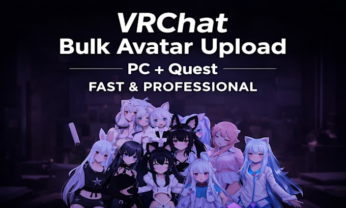 upload and optimize multiple vrchat avatars on the same day