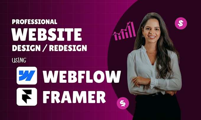framer website, webflow website, framer landing page as webflow developer
