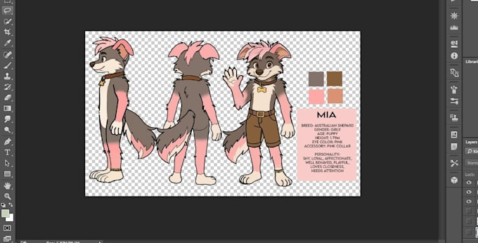 draw furry reference sheet, fursona ref sheet, furry art character design
