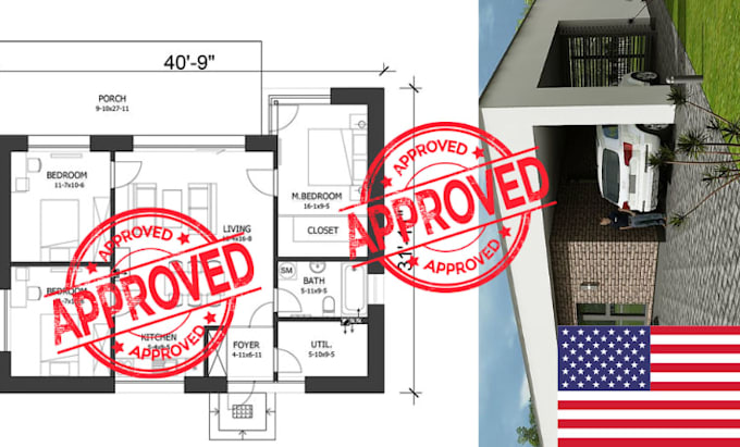review correct rejected structural plan architectural plan pe stamp il ia me ma