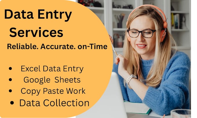 do accurate data entry typing and ms word excel work