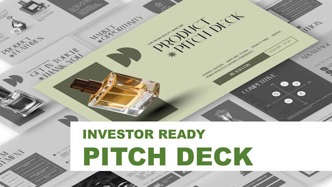 design investor pitch deck that gets you funded