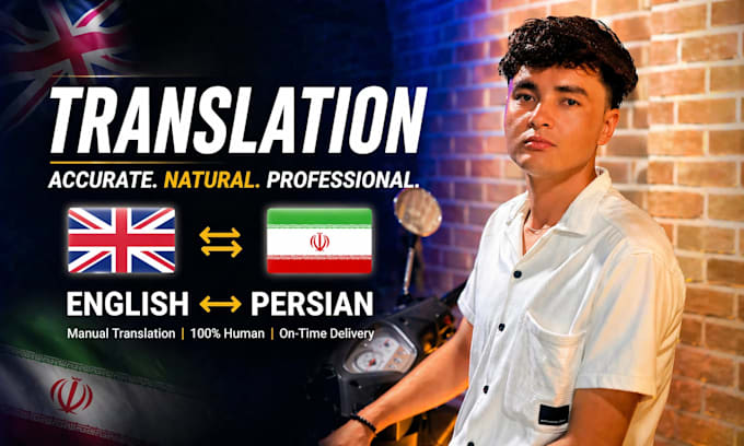 accurately and professionally translate persian to english