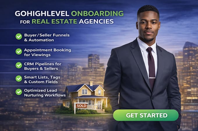 build gohighlevel onboarding va,ghl website design ghl funnel for real estate