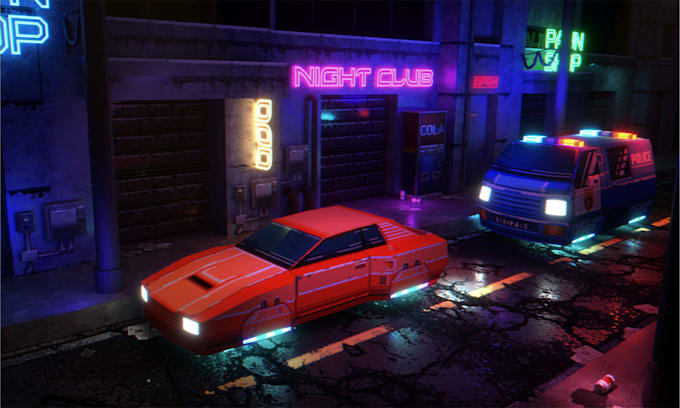 create custom low poly 3d game assets for your indie game