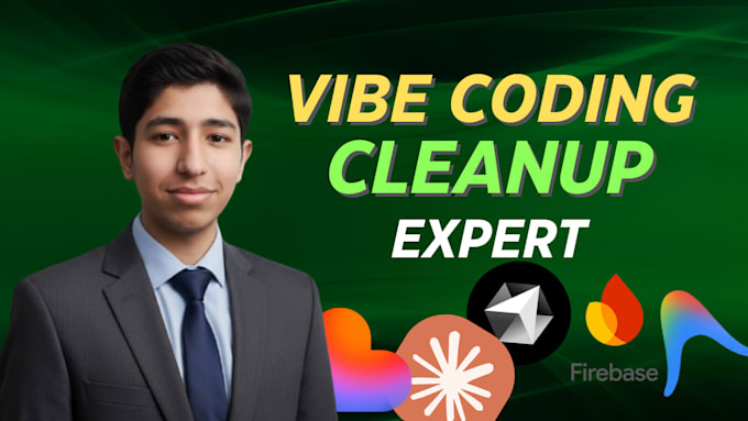 fix vibe code errors, bugs and cleanup your loveable, replit, base44, bolt apps