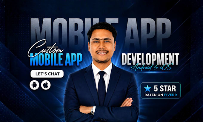 do ai mobile app development, android ios app flutter react native dev