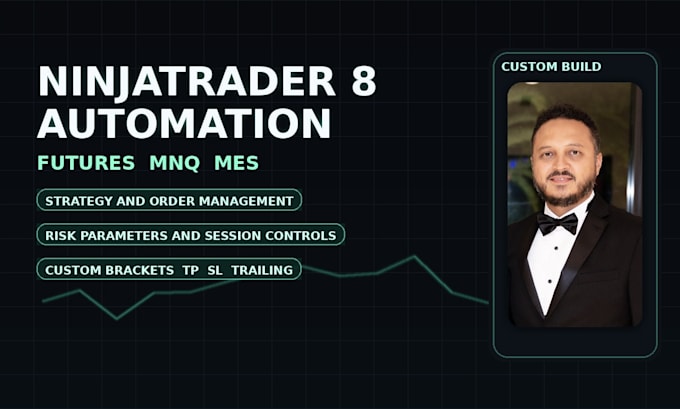 build ninjatrader 8 risk settings session controls and automation