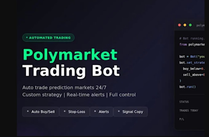 Automated polymarket trading bot, arbitrage bot copy trading bot okx ...