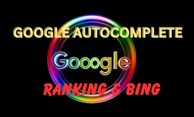 do google autocomplete, ranking bing for first page only