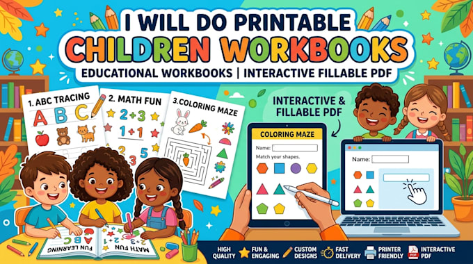 Do printable children workbooks educational workbooks interactive ...