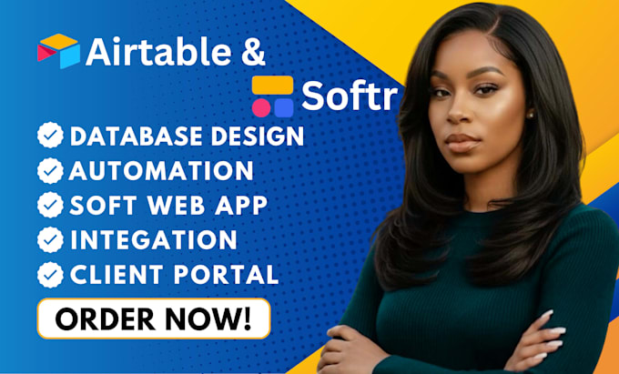 setup airtable database airtable automation airtable crm expert softr webapp