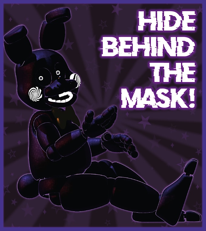 create professional 3d animatronic and indie horror posters