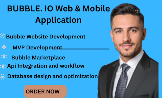 bubble io developer bubble web app bubble saas, mvp bubble mobile app developer