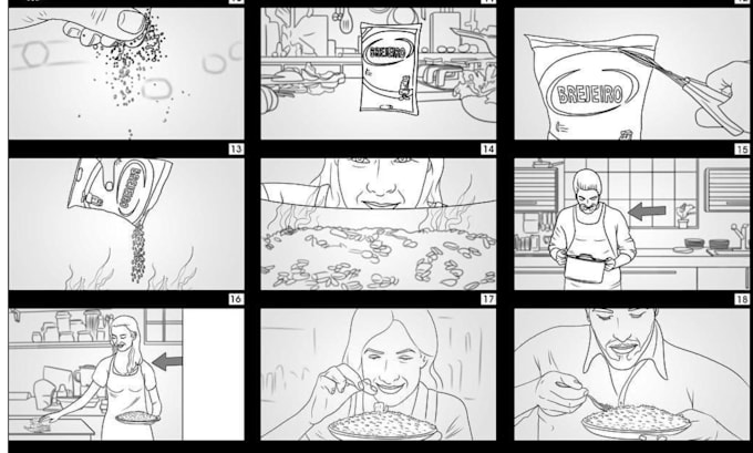Draw storyboards art short film storyboarding youtube videos storyboard ...