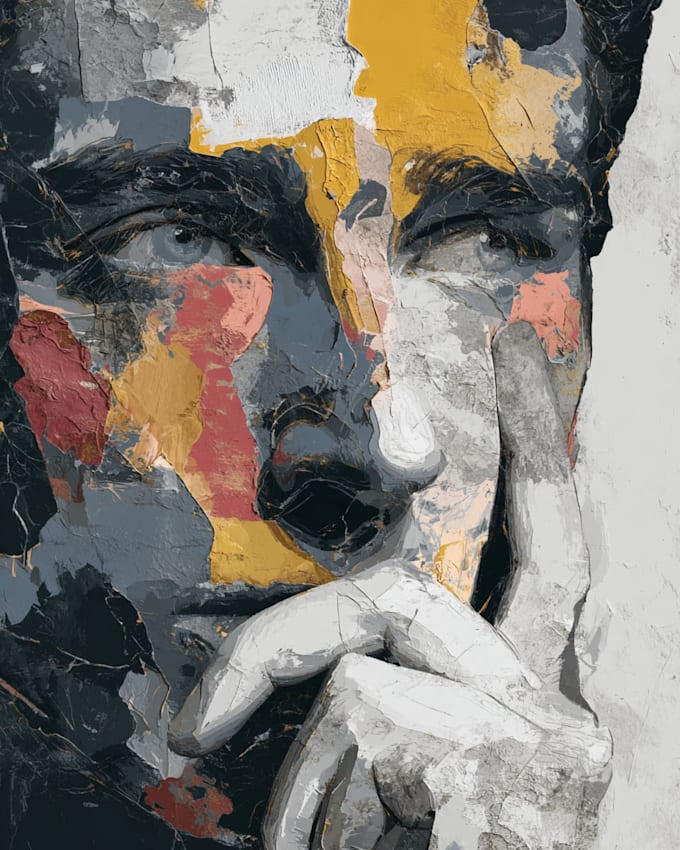 design unique abstract art illustrations with emotion