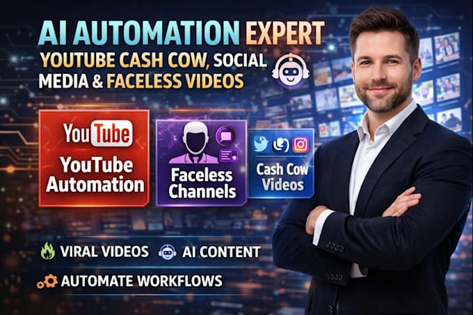 Ai automation for marketing social and faceless youtube systems by ...