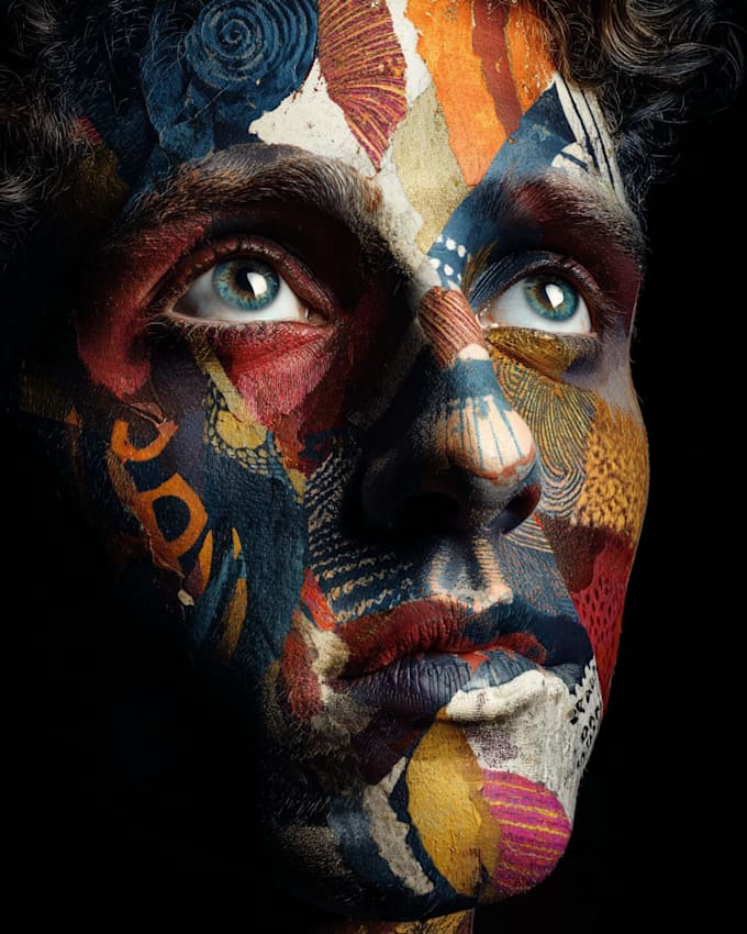 design abstract art illustrations with emotion and depth