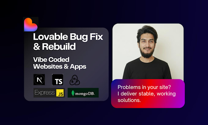 ai lovable error and bugs fix, build, debug lovable, vibe coded websites
