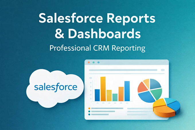 create salesforce reports and dashboards