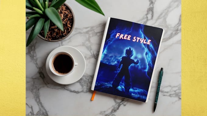 design a professional 30 pages printable notebook or journal