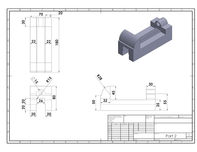 convert pdf to autocad dwg and do 2d mechanical drafting