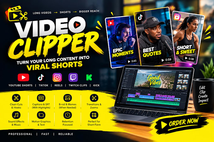 clipper video clipper twitch clipper stream clipper podcast clip video cutter