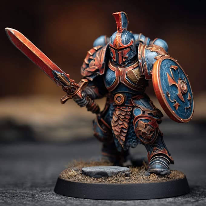 paint your warhammer 40k and fantasy miniatures