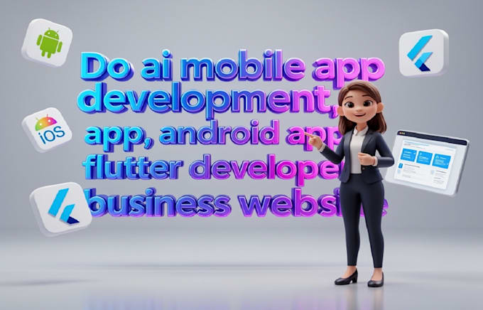 do ai mobile app development, ios app, android app, flutter developer