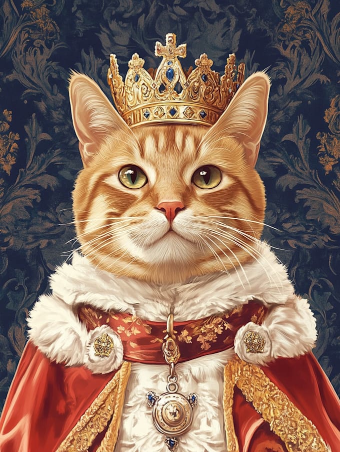 make a custom pet portrait
