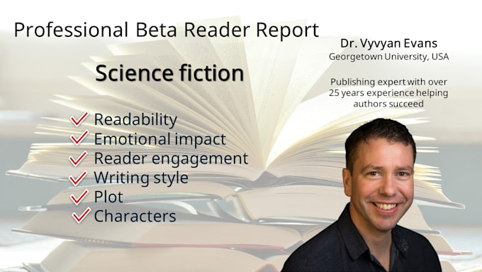 expertly beta read your science fiction work