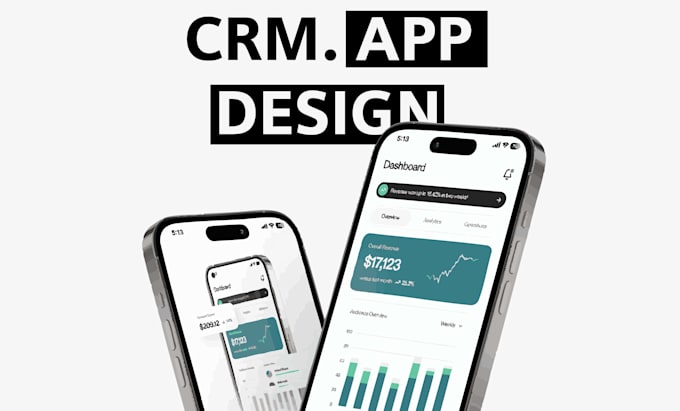 Design crm mobile app ui ux in figma for saas and b2b by Furqanafzal_01 ...