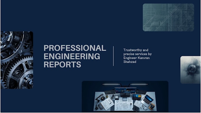 write professional technical reports, engineering documentation and maintenance