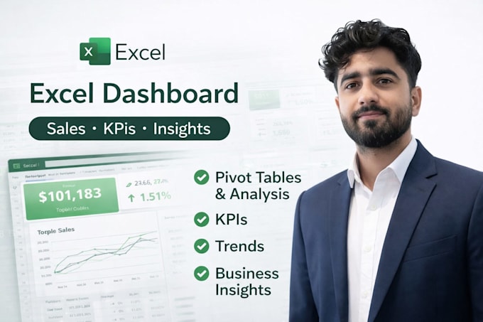 create an excel dashboard with pivot tables and data insights