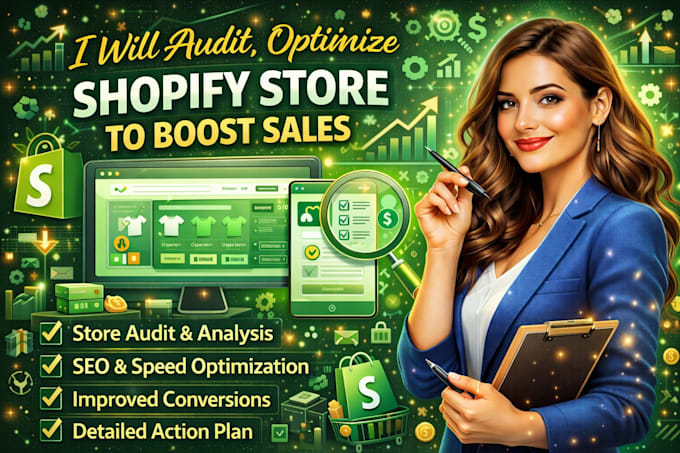 audit shopify store review shopify store website conversion website sales