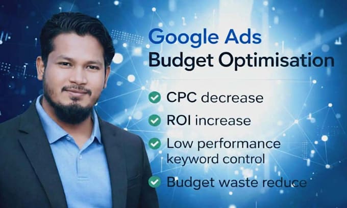 audit and budget optimization to reduce cpc and  increase roi