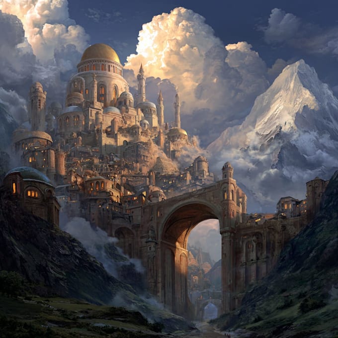 create fantasy book covers with dragons, wizards, and magic