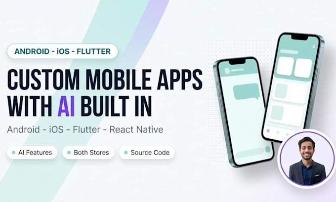 develop a custom mobile app with ai features