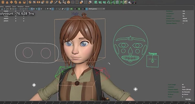 Blender3d avatar rig,retarget animate,wonder dynamic,asset rig ...
