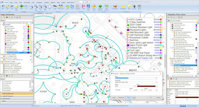 prepare electrical boq, estimation and quantity takeoff