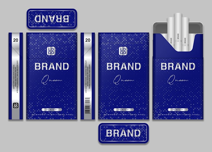make for your band cigarettes pack inner and outer box