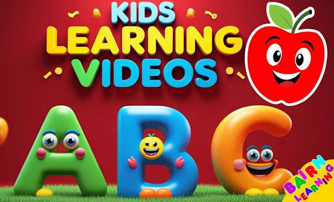 Create kids learning videos, animation for kids, nursery rhymes, kids ...