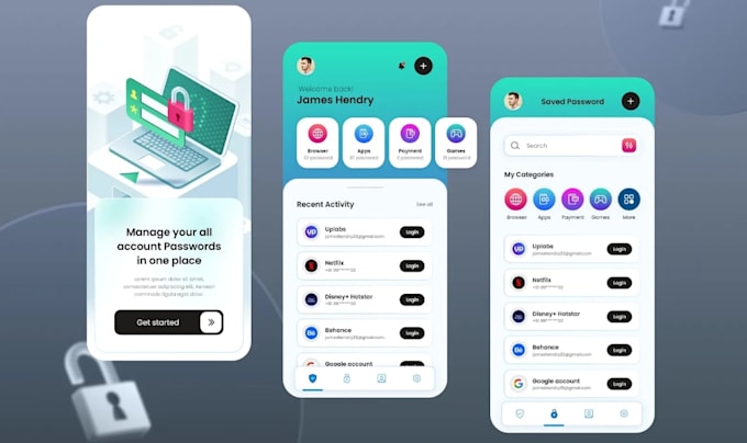 build secure android app lock, fingerprint security and tracking system