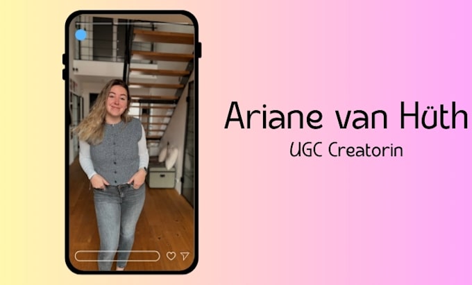 create high converting ugc videos in german, deutsch