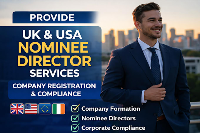 provide UK nominee director services company registration and compliance