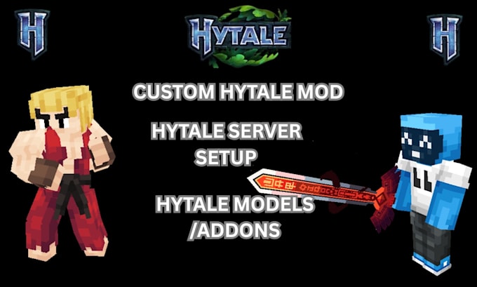 create custom hytale mods plugins models and server features
