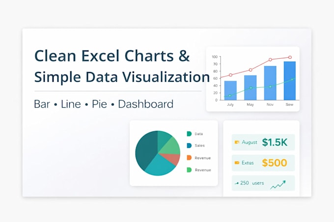 create clean excel charts and simple data visualizations