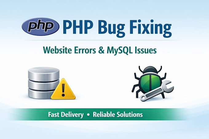fix php website bugs and errors